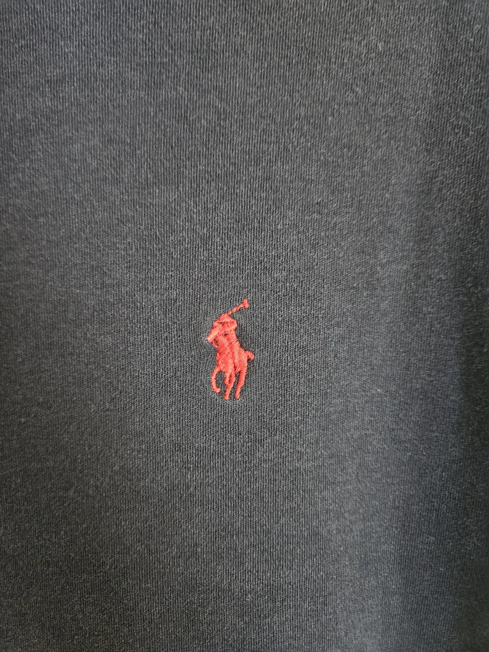 Polo by Ralph Lauren Classic Navy Short-Sleeve Polo with Red Logo